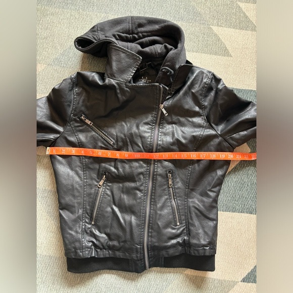 LA Coalition faux leather jacket (black, L) - Picture 7 of 7